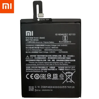 Xiao Mi Original de la Batería del Teléfono BM4E para Xiaomi Mi Pocophone Poco F1 3900mAh Baterías de Repuesto Herramientas Gratuitas