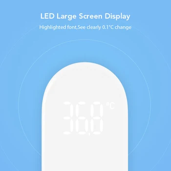 Xiaomi Ihealth Termómetro Infrarrojo De La Frente Del Cuerpo Sin Contacto Termómetro Bebé Al Aire Libre Digital Infrarrojo De Fiebre Termómetro De Oído