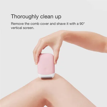 Xiaomi Youpin SMATE Eléctricas Portátiles de la Depiladora agua IPX7 Recargable Rasurada Suave Pelos del Cuerpo Retiro del Pelo Trimmer