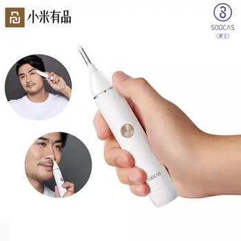 Xiaomi Youpin SOOCAS N1 Nariz de Pelo Trimmer Eléctrico Oído Cabello Eliminación máquina de afeitar de la Cuchilla Impermeable Inalámbrico de Afeitar de Seguridad para los Hombres
