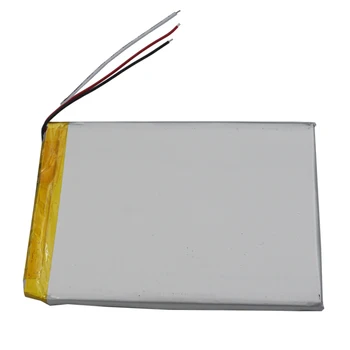 XINJ 3.7 V 3000mAh 3wires para termistor de Polímero de Litio de la Batería de Li-ion (li-po de células 4070100 Para E-book MEDIADOS de DVD Portátil Tablet PC 7580