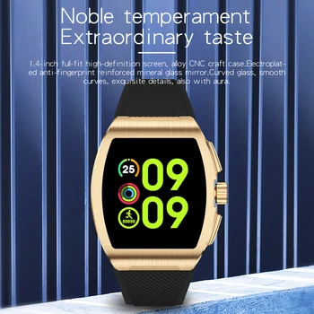 XUESEVEN 2021 Reloj Inteligente Hombres Monitor de Temperatura Inteligente de la Banda de Mujeres de Bluetooth de la Frecuencia Cardíaca Presión Arterial Impermeable Smartwatches