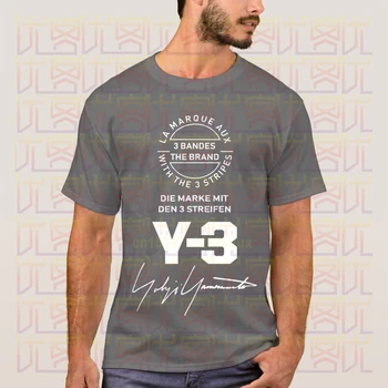 Yohji Yamamoto Logotipo Clásico T-shirt 2020 más nuevos Hombres de Manga Corta Populares Camisetas Camiseta Tops Increíble Unisex