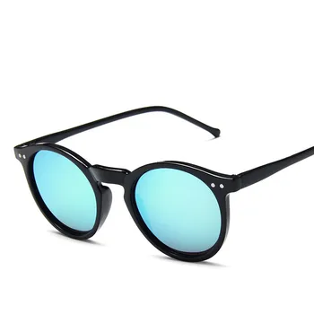 Yoovos 2021 Retro Gafas de sol de las Mujeres de la Ronda de la Marca del Diseñador de Moda de Gafas de Océano Lente de Tiendas Vintage Oculos De Sol Feminino UV400