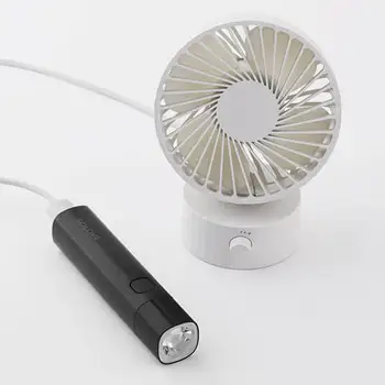 Youpin de la Luz del Flash USB Recargable al aire libre SOS Linterna 3000mAh Brillo Ajustable Portátil Mini Antorcha de la Bicicleta Para el hogar Inteligente