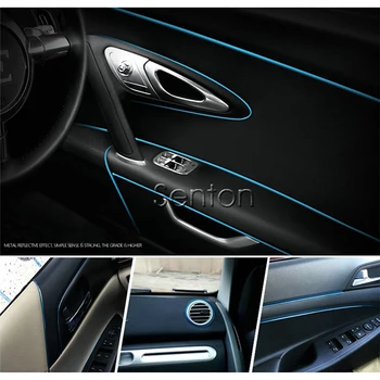 ZD 5m Interior de la Tira de la Decoración del Coche-el Estilo De Mercedes Benz W203 W204 W211 Volvo XC60 S60 volvo XC90 volvo S80 V70 Audi A3 A6 C5 C6 A5 Q5
