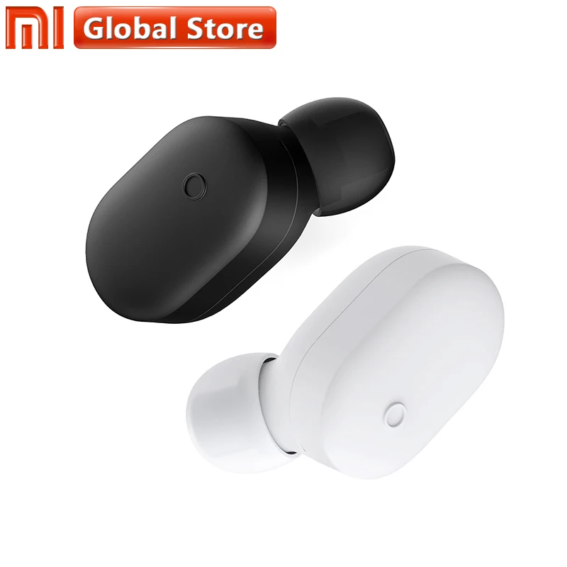 Original Xiaomi Bluetooth 4.1 Auriculares Deporte Mini Auricular Inalámbrico Impermeable Con Micrófono Manos Libres En La Oreja Pistón Earpod 0