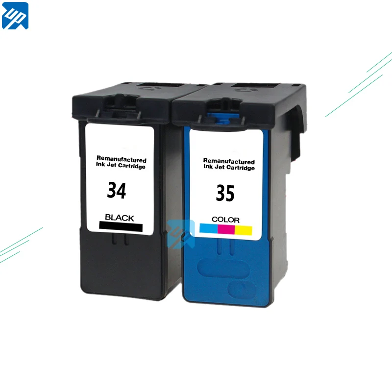Pack De 2 34, 35 Tinta Para Lexmark X2500 X2530 X2550 X3330 X3350 X3530 X3550 Impresora 0