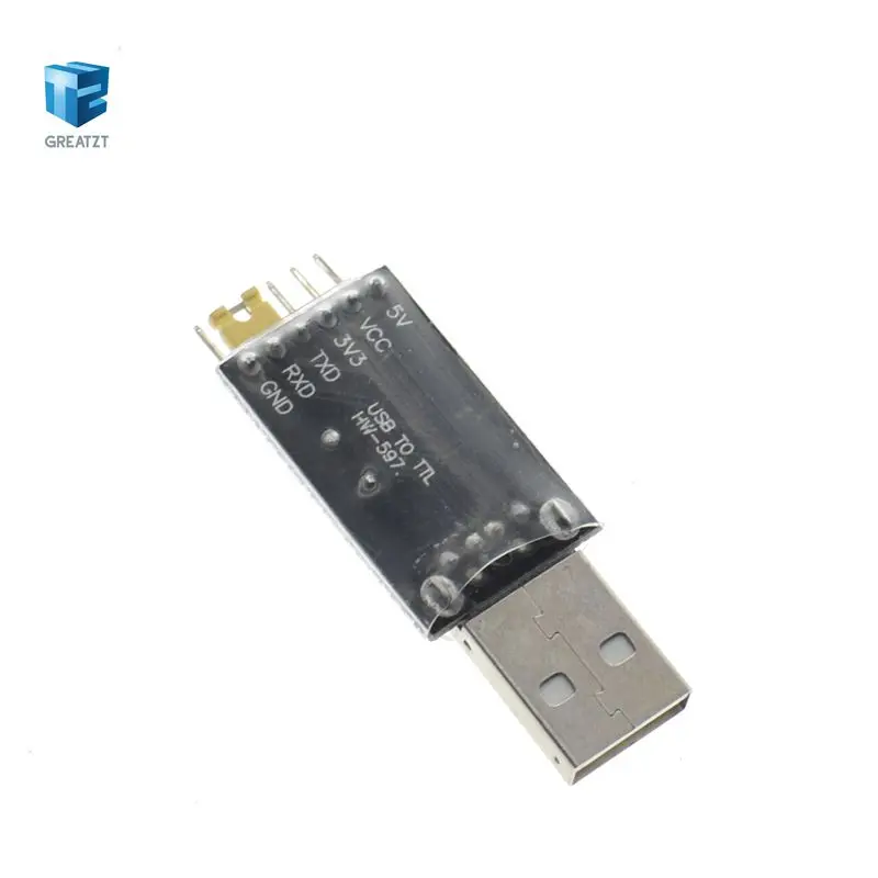 10pcs USB a TTL convertidor del módulo UART CH340G CH340 3.3 V 5V interruptor 0
