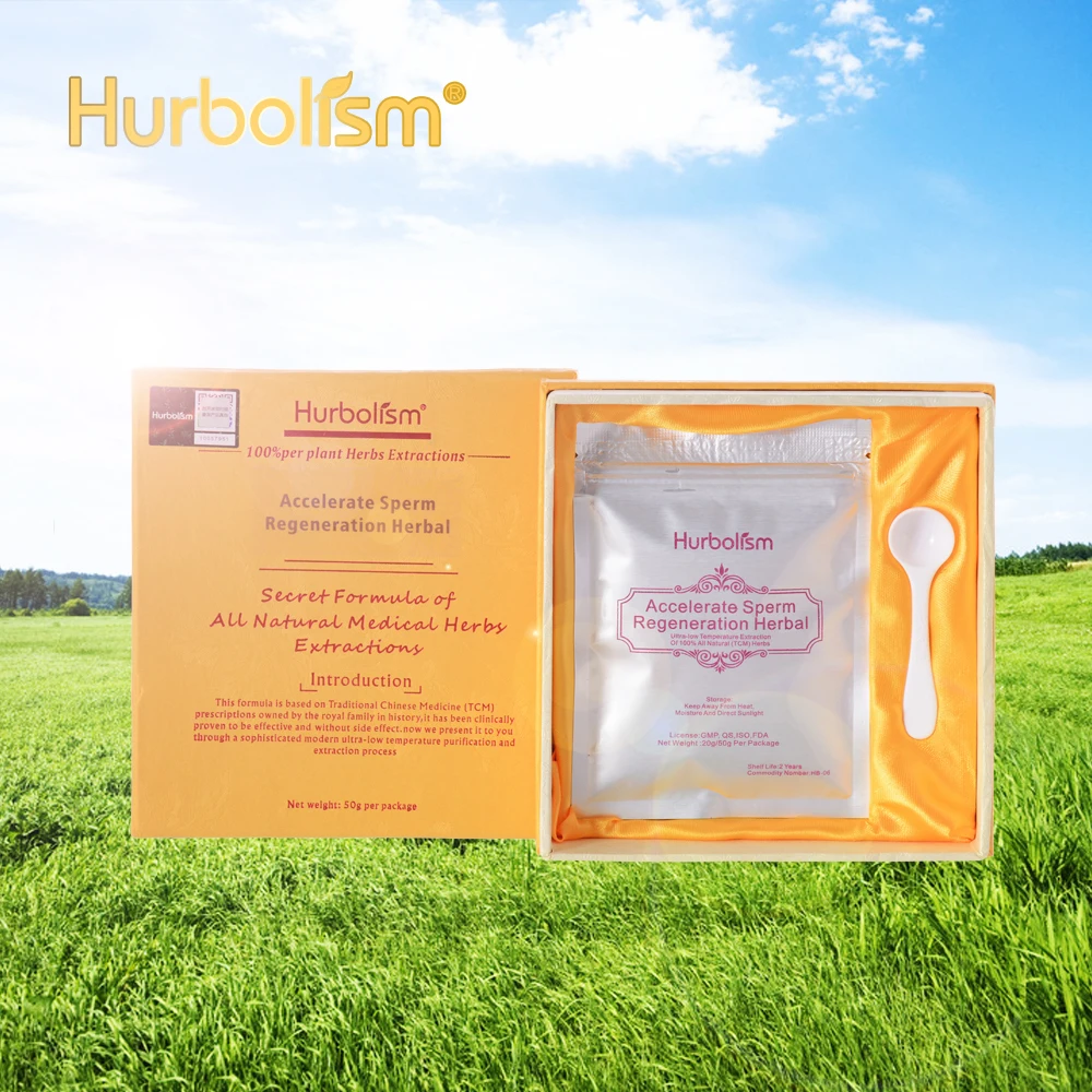 Hurbolism Nueva base de Hierbas en Polvo para Acelerar el Esperma de Regeneración, Promover la Cantidad de Espermatozoides y de la Actividad, el Tratamiento de la infertilidad masculina.. 0