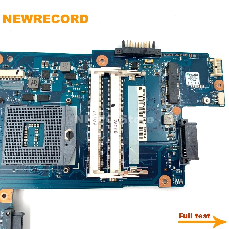 NEWRECORD H000038360 de la placa base del ordenador portátil para toshiba satellite C850 L850 c855 L855 HM76 SLJ8E DDR3 Apoyo i3 i5 i7 Principal de la junta 0