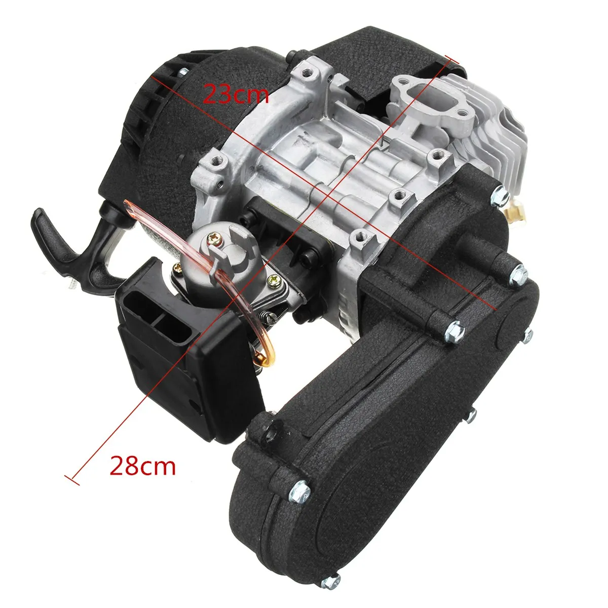 49cc /47cc Motor de 2 tiempos Eléctrica Tire de Inicio W/Transmisión de Mini Moto Quad 0