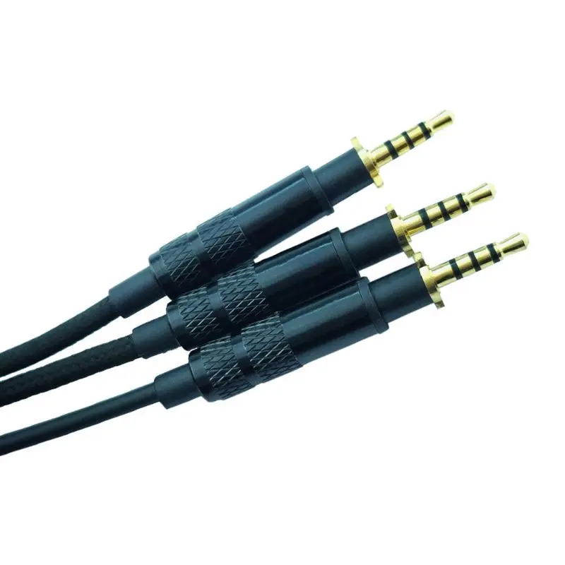 Reemplazo del Cable de Audio Cable con Micrófono Control de Volumen para JBL J55 J55A J88 J88A Auriculares Auriculares 0