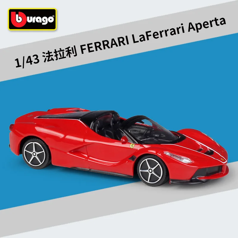 Bburago 1: 43 Ferrari 458 Italia rad de aleación de coche modelo de la Colección de Don Decoración de juguete 0