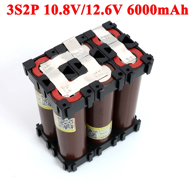 Liitokala 18650 HG2 2S 3S 4S 5S 6S 8S de 6000mAh 20A 7.4 V 12.6 V a 25.2 V 29,6 V 3000mAh para Destornillador baterías de soldadura de la batería 0