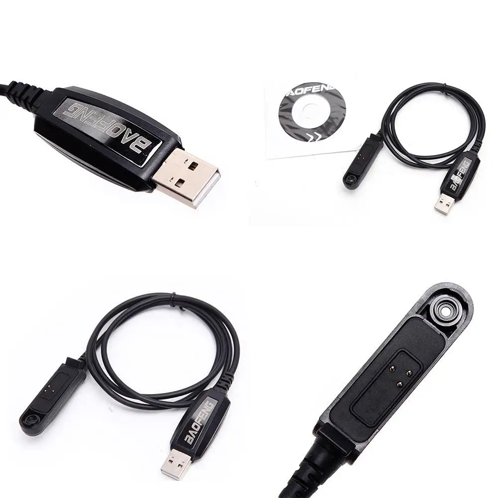 Cable de Programación USB para Baofeng Impermeable de Dos vías de Radio UV-XR UV-9R Plus UV-9R Mate-58 BF-9700 Walkie Talkie 0