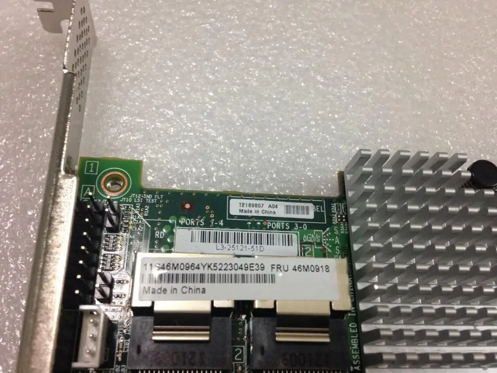 IBM 46M0918 SERVERAID M5014 SAS, SATA Express 2.0 x8 256M de memoria Caché de 3 gb CONTROLADOR de Raid 0