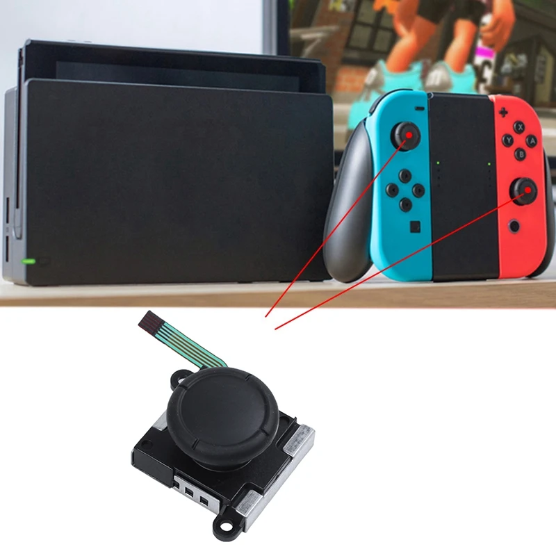 3D de Repuesto Joystick Analógico Pulgar Palo para Nintendo Interruptor de Alegría-Con Controlador Incluyen Tri-Wing & Cruz Destornillador Herramienta + 0