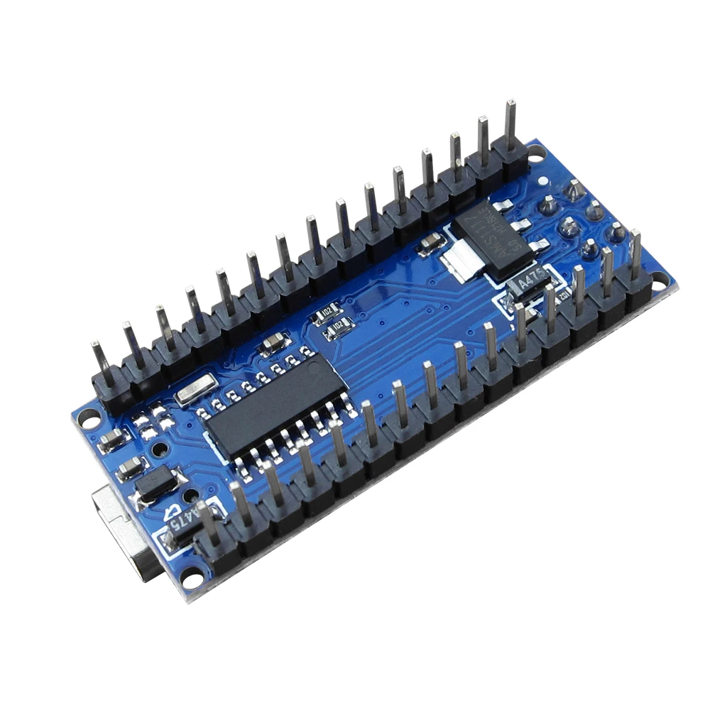 5PCS Nano 3.0 compatible con el controlador para arduino nano CH340 controlador USB SIN CABLE 0