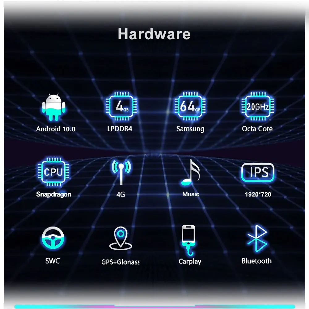 8 Core Android 10 Sistema de GPS del Coche de Navegación Estéreo Para Mercedes Benz GLA W176 X156 C117 WIFI 4G Carplay 4+64GB 1920*720 Multimedia 0
