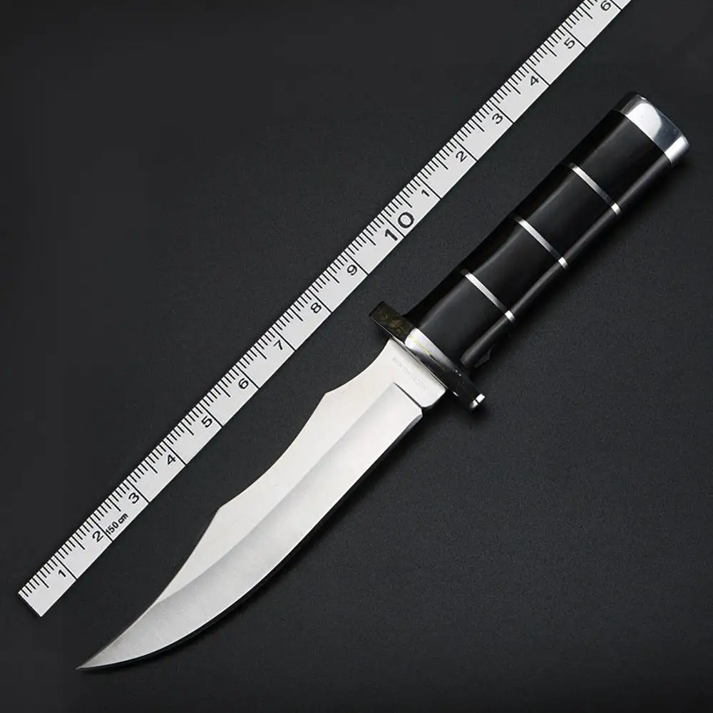Al aire libre corto cuchillo cuchilla fija portátil multifuncional de la navaja de alta dureza cuchillo de supervivencia cuchillo recto 0