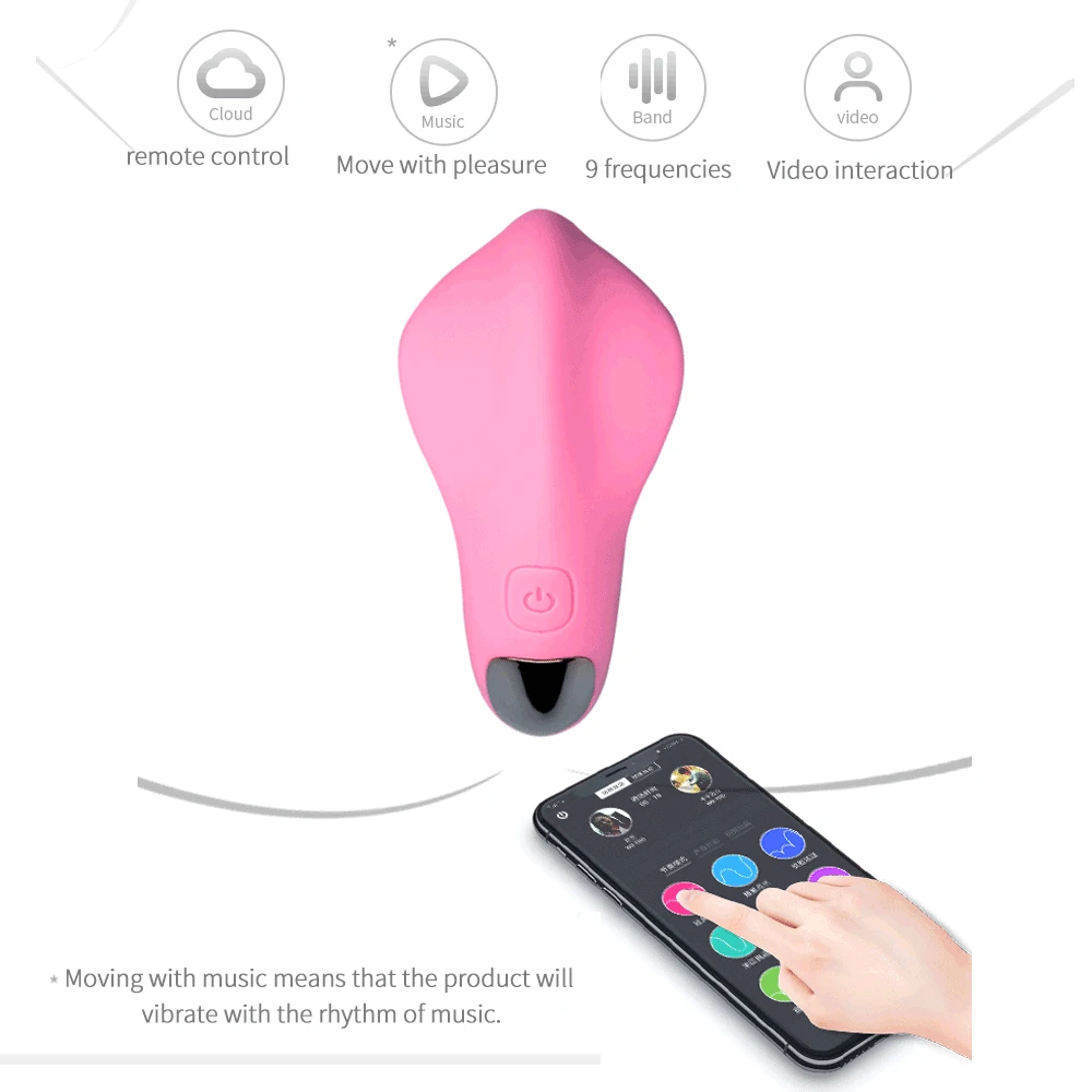 Wearable de la Mariposa Vibrador Con Bluetooth APP de Control Remoto Invisible Bragas Vibrador Para Mujeres Estimulador de Clítoris Juguetes Sexuales 0