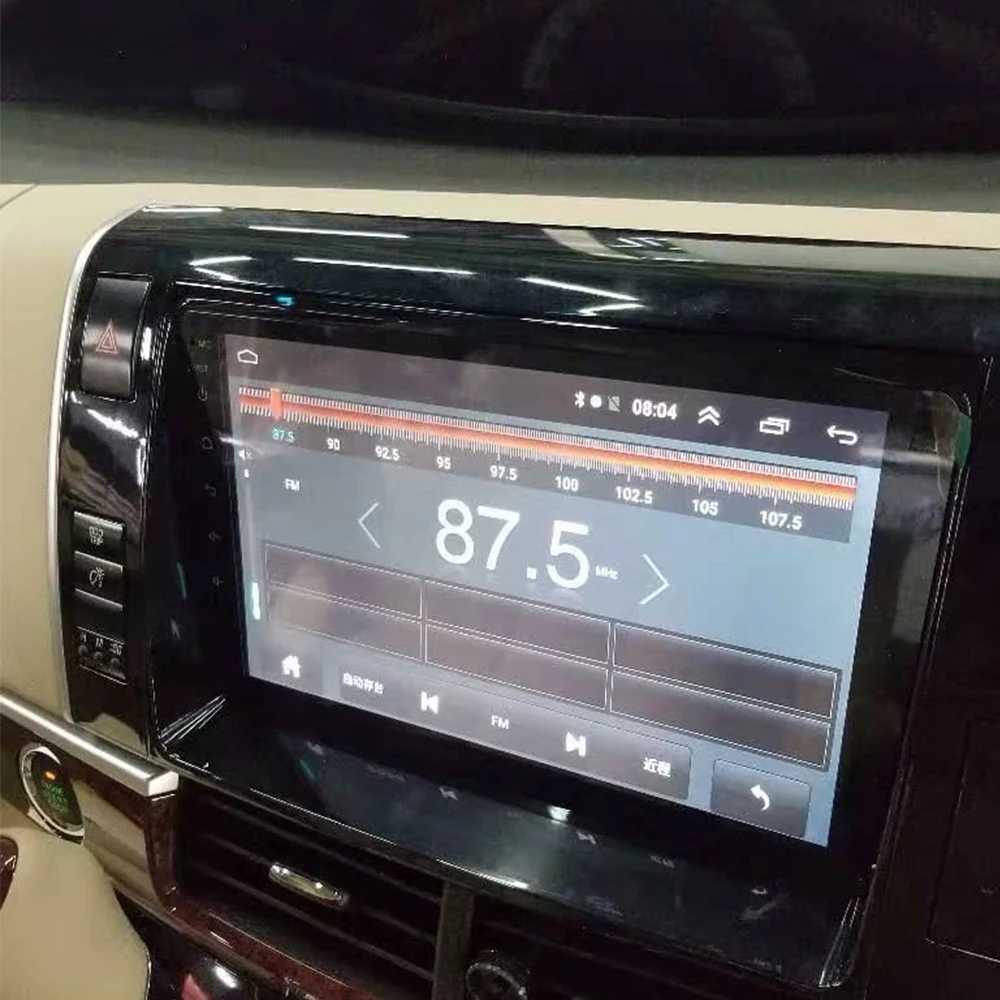 Para Toyota Previa 2006-2019 Coche Android Reproductor Multimedia Radio del Coche de la Navegación GPS de Pantalla Grande Espejo Enlace WIFI Bluetooth 0