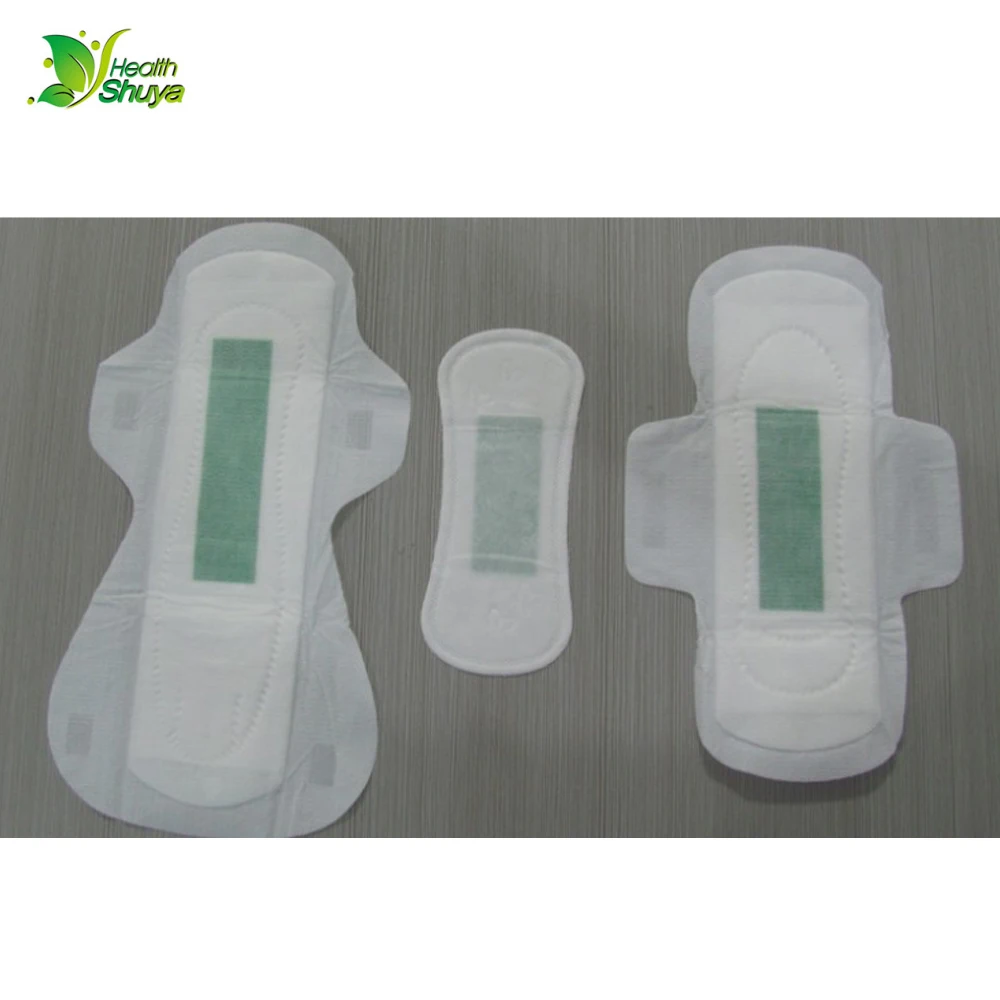 2 Paquetes de Aniones toalla Sanitaria toallas Sanitarias, Oxígeno Activo, toallas Sanitarias, Negativo menstrual de la almohadilla de productos de higiene Femenina 0