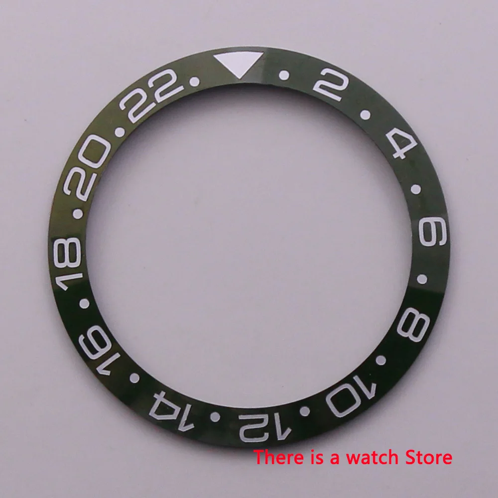 38 mm de Alta calidad de Titanio bisel de Cerámica anillo de dos tonos de ajuste automático de 40mm reloj de los hombres 0