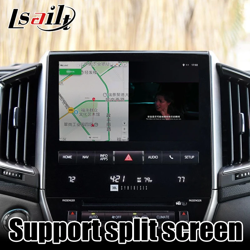 Android 9.0 Multimedia Interface de Video de la Caja de Navegación para Land Cruiser LC200 VXR GXR 2013-2020 soporte de Android auto 4+64G 0