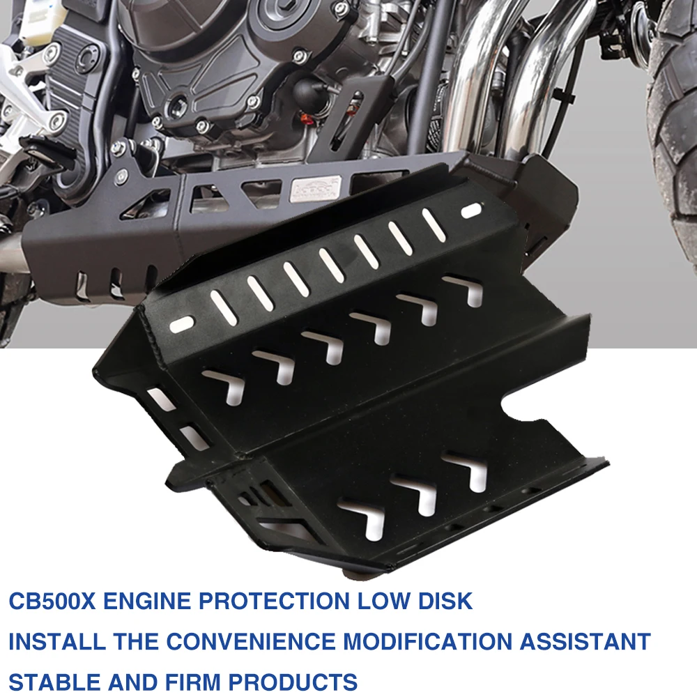 Para Honda CB500X 2019 - 2020 Engin eprotection cubierta del Chasis Bajo la Guardia de la Placa de Deslizamiento en la Motocicleta de protección del Motor de la cubierta 0