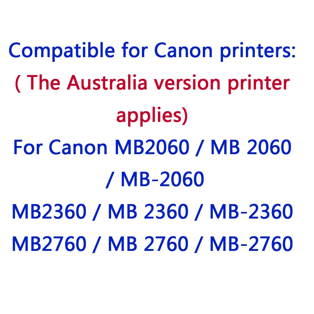 Compatible para Canon PGI1600XL PGI 1600XL Cartuchos de tinta Para MB2060 MB2360 MB2760 10Pack (4black,2cyan,2magenta,2yellow) 0