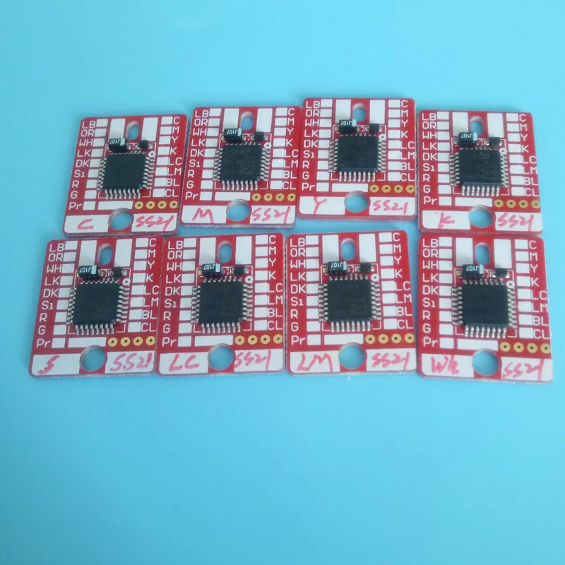 SS21 permanente de los chips para mimaki JV3 JV33 JV34 JV5 CJV30 TPC1000 TS3 TS34 TS5 cartucho de tinta 0