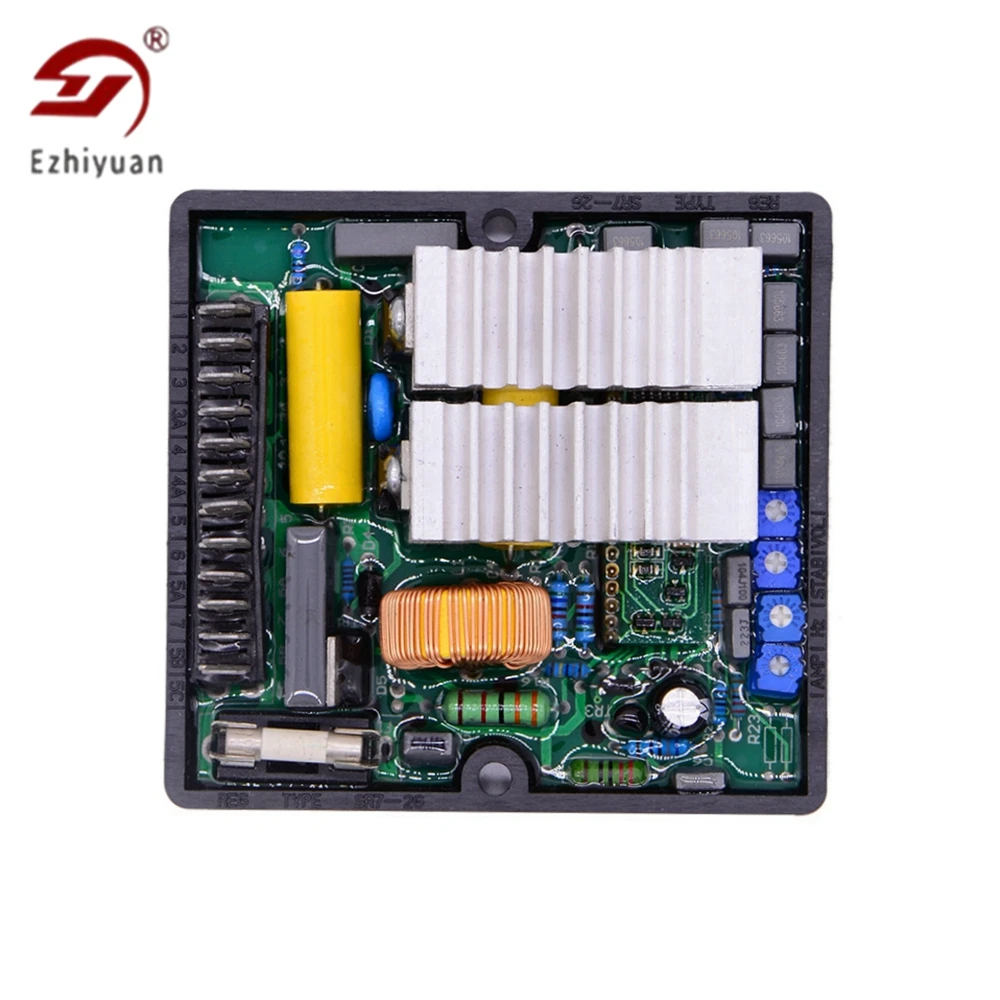 Ezhiyuan Nueva SR7-2G AVR (Regulador de Voltaje Automático Estabilizador para el grupo Electrógeno Diesel 0