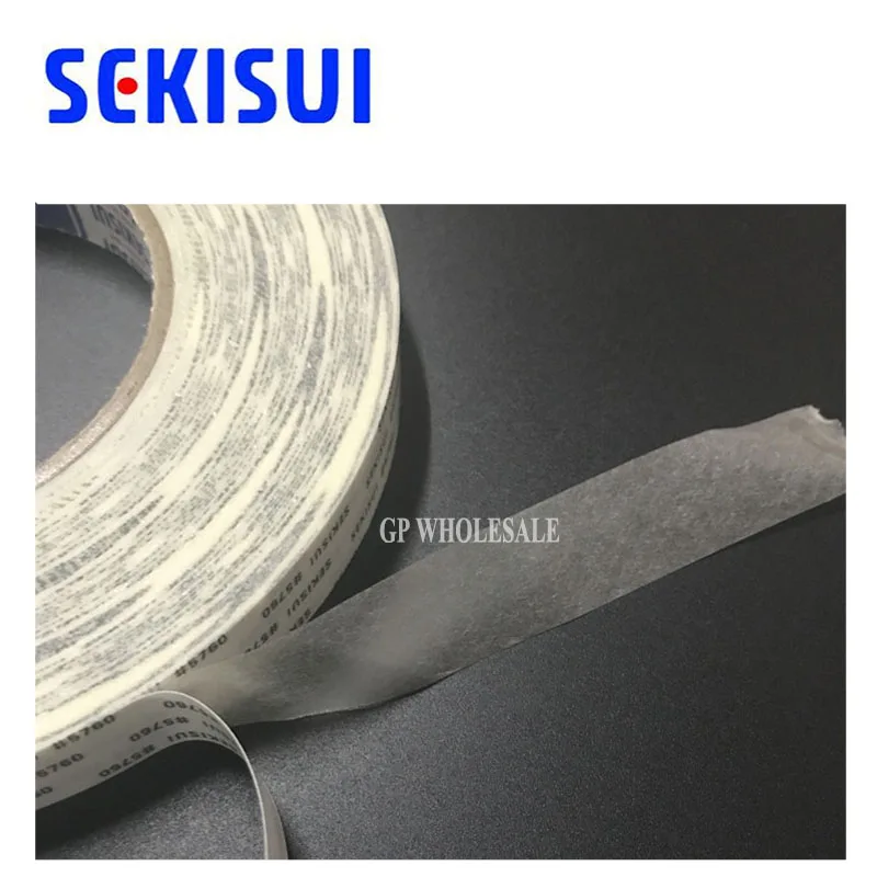Japón SEKISUI 5760 Doble Cara de Transferencia Térmica de la Cinta Adhesiva para el Disipador de calor de 50 Metros de longitud de 5 mm~50mm de ancho de elegir 0