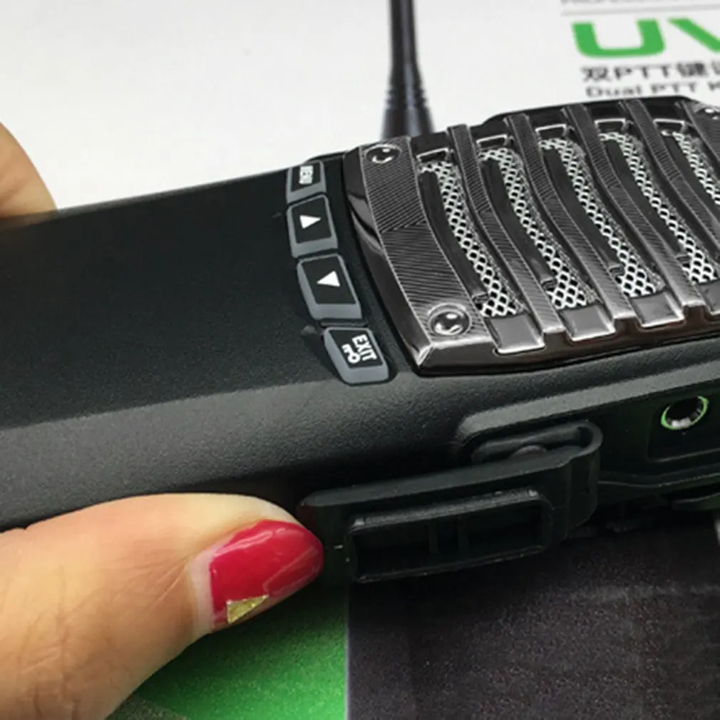Baofeng UV-8D Walkie Talkie UHF de Dos vías de Radio FM Transceiver Interfono 8W de Mano de Doble banda DTMF Intercomunicador de Alarma Linterna 0