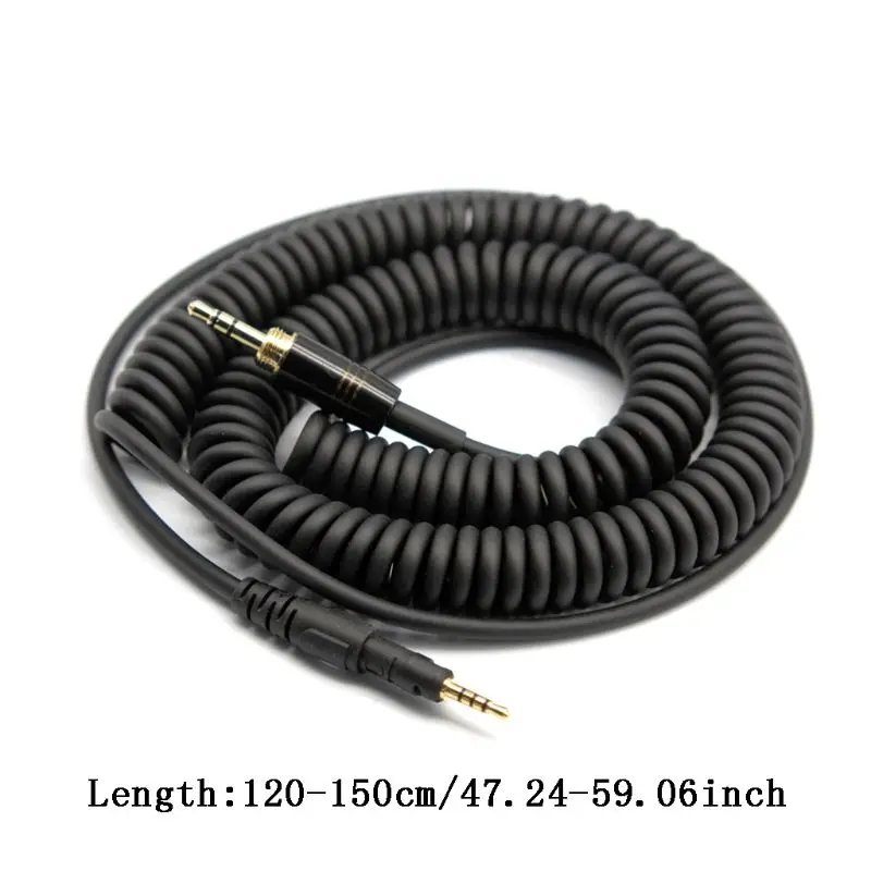 El Adaptador para auriculares de Reemplazo de cable de Audio cable de alambre de la línea de BRICOLAJE para Audio-Technica M20X M40X M50X M70X 0