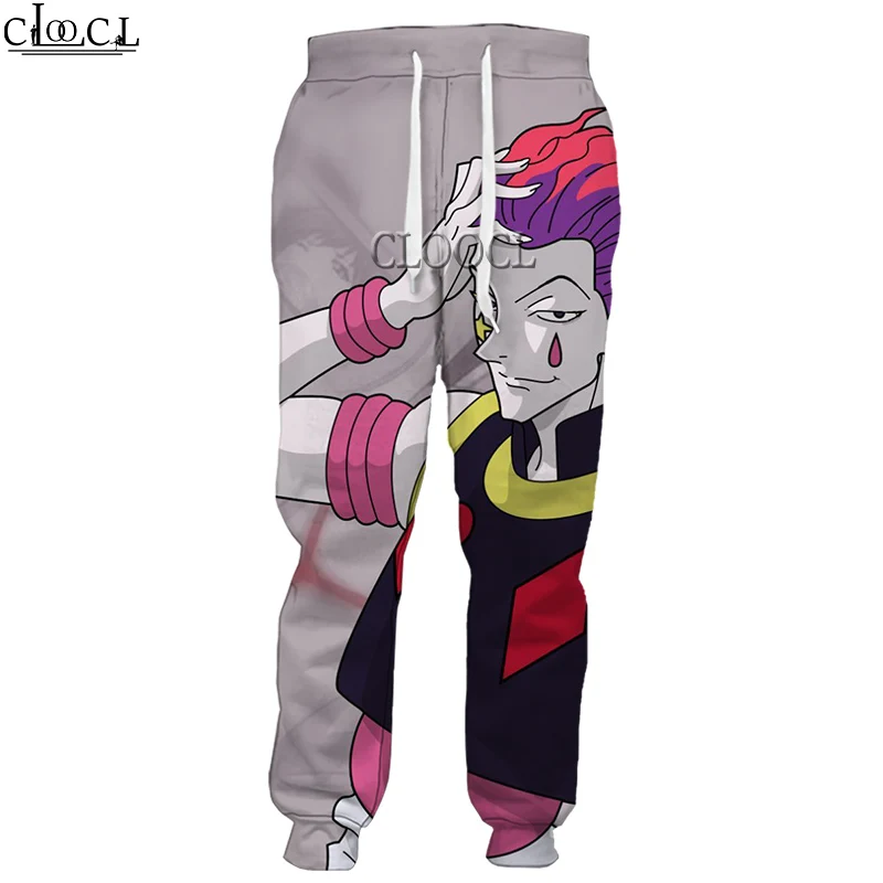 HX Japonés de Anime de Hunter X Hunter Pantalones de los Hombres las Mujeres de la Impresión 3D de Harajuku Sudadera Casual Ropa de Estilo de Pantalones de Jogging 0