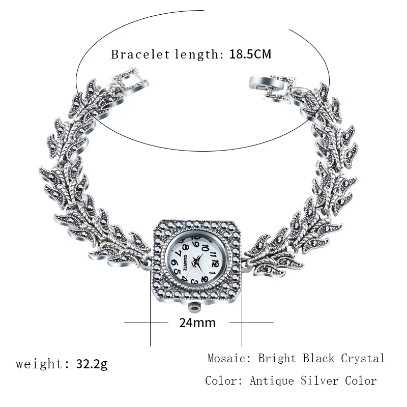 QINGXIYA 2020 Nuevas Señoras de los Relojes de Pulsera Reloj de Vestir de las Mujeres de Diamante de Cristal de Cuarzo Relojes Antiguos de Plata del Reloj de las Mujeres Montre Femme 0