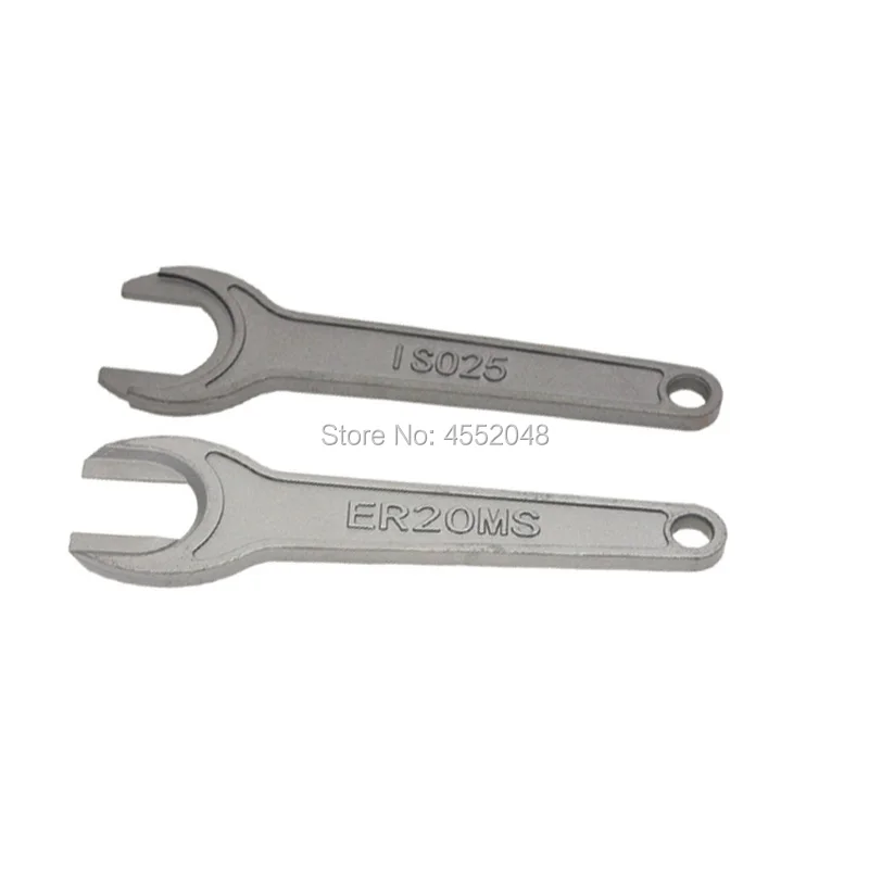 Un conjunto ISO de la manija de la llave de ISO20 ISO25 ER11MS ER16MS ER20MS precisión de la máquina de grabado de soporte de la herramienta de la llave de hierro fundido de endurecimiento 0
