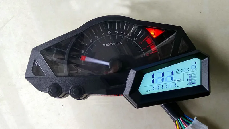 Para KAWASAKI NINJA 300 EX300A 2013-de la Motocicleta del OEM de los Medidores de Clúster Velocímetro Velocímetro Tacómetro Instrumento 0