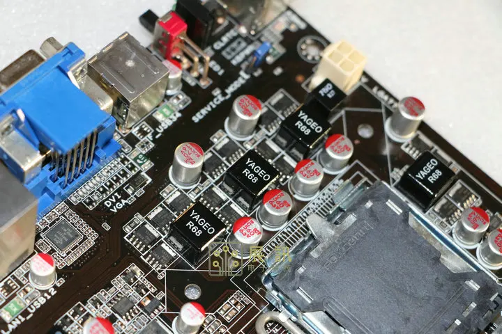 Original de la placa base ASUS P5Q-EM DO/BM5265/BP DDR2 LGA 775 16GB G45 de Escritorio de la placa madre 0