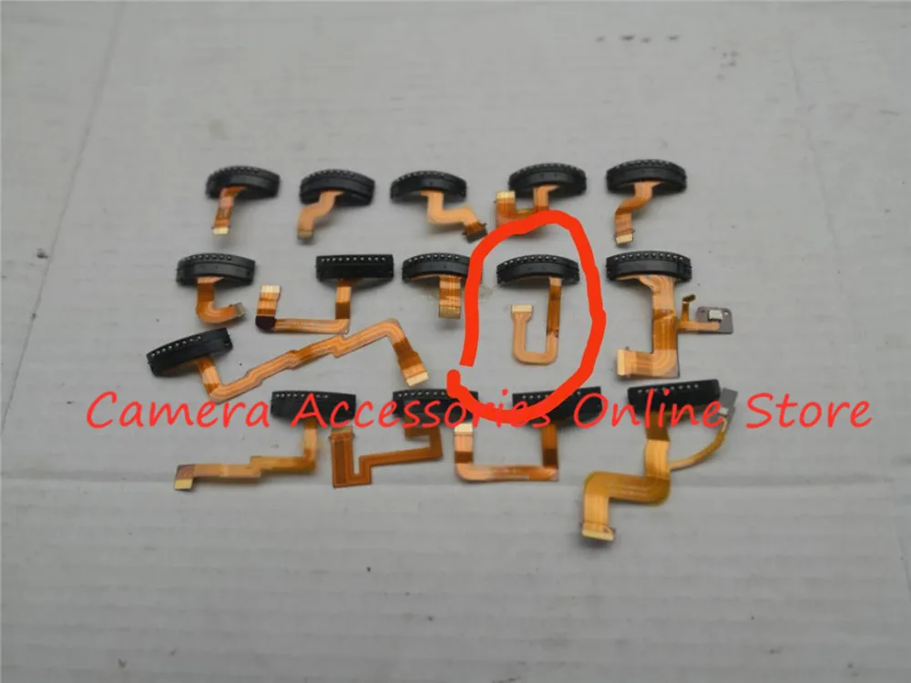 Lente de contacto de la asamblea de las piezas de Reparación De cable para Nikon AF-S Nikkor 35 mm 1.8 35mm 1.8 lente de contacto flex 0