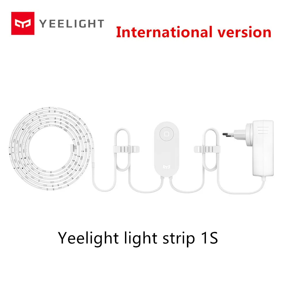 [ Versión internacional ] yeelight la tira de la luz además de la Extensión de Edición extender Hasta 10 m de 16 Millones de RGB de trabajo de smart home app 0