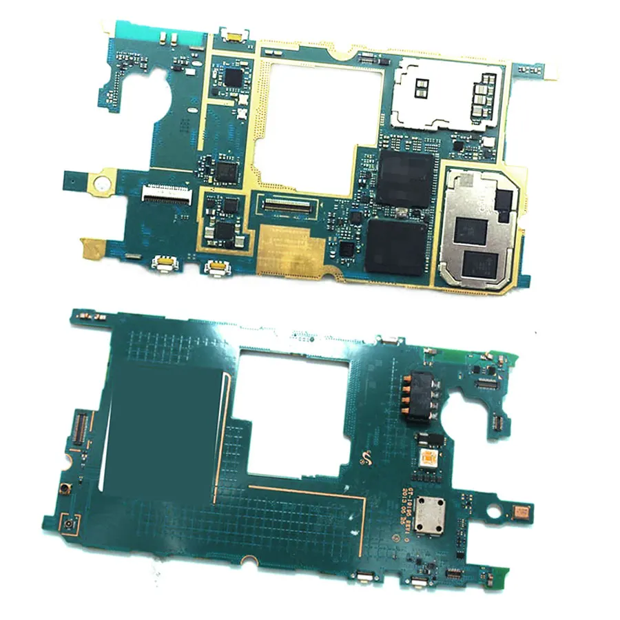 Probada Original Desbloqueado Con Chips de la Placa base PCB Para Samsung Galaxy S4 mini i9195 LTE 4G de la Placa base Flex Cable de la Lógica de las Tablas 0
