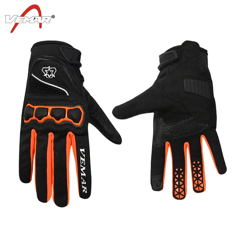 Vemar guantes de Ciclismo a todos los hombres y mujeres de las cuatro temporadas de la motocicleta de carretera bicicleta de montaña guantes de dedo largo anti-skid equipo 0
