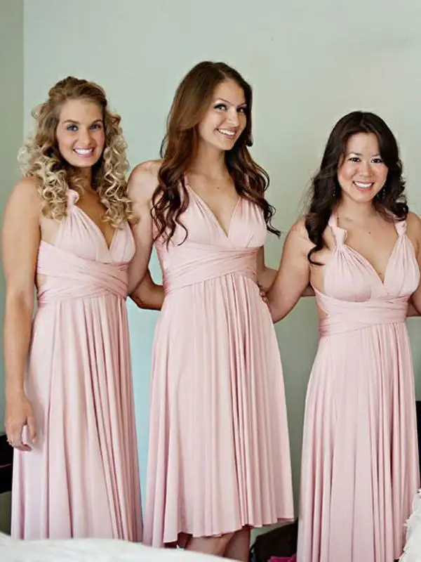 SuperKimJo baratos vestidos de fiesta cortos de color rosa una línea de gasa vestido de gala 0