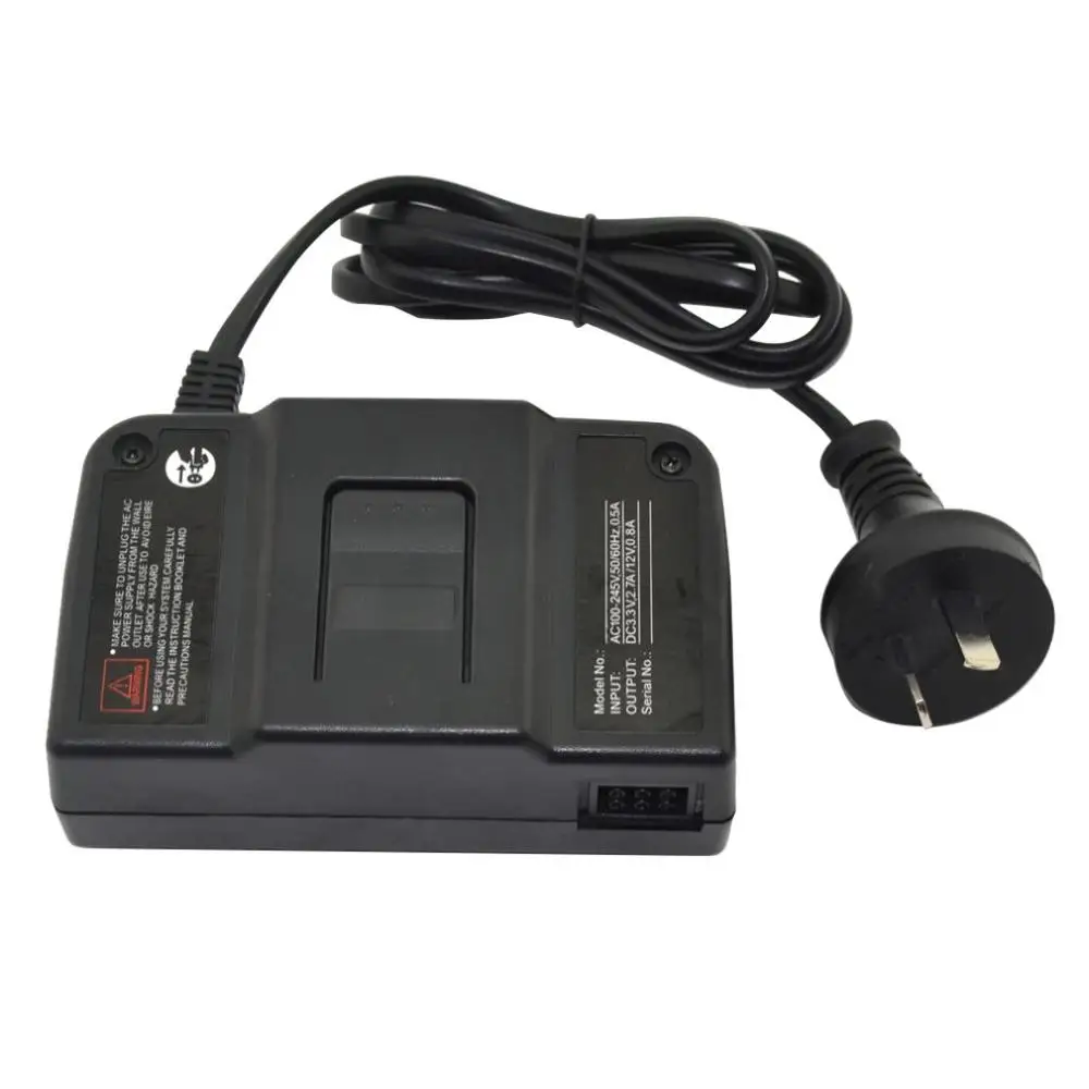 Adaptador de CA Cable de Alimentación de Carga de Carga Cargador Cable de Alimentación Cable para Diferentes NES, N64 Juego de Accesorios 0