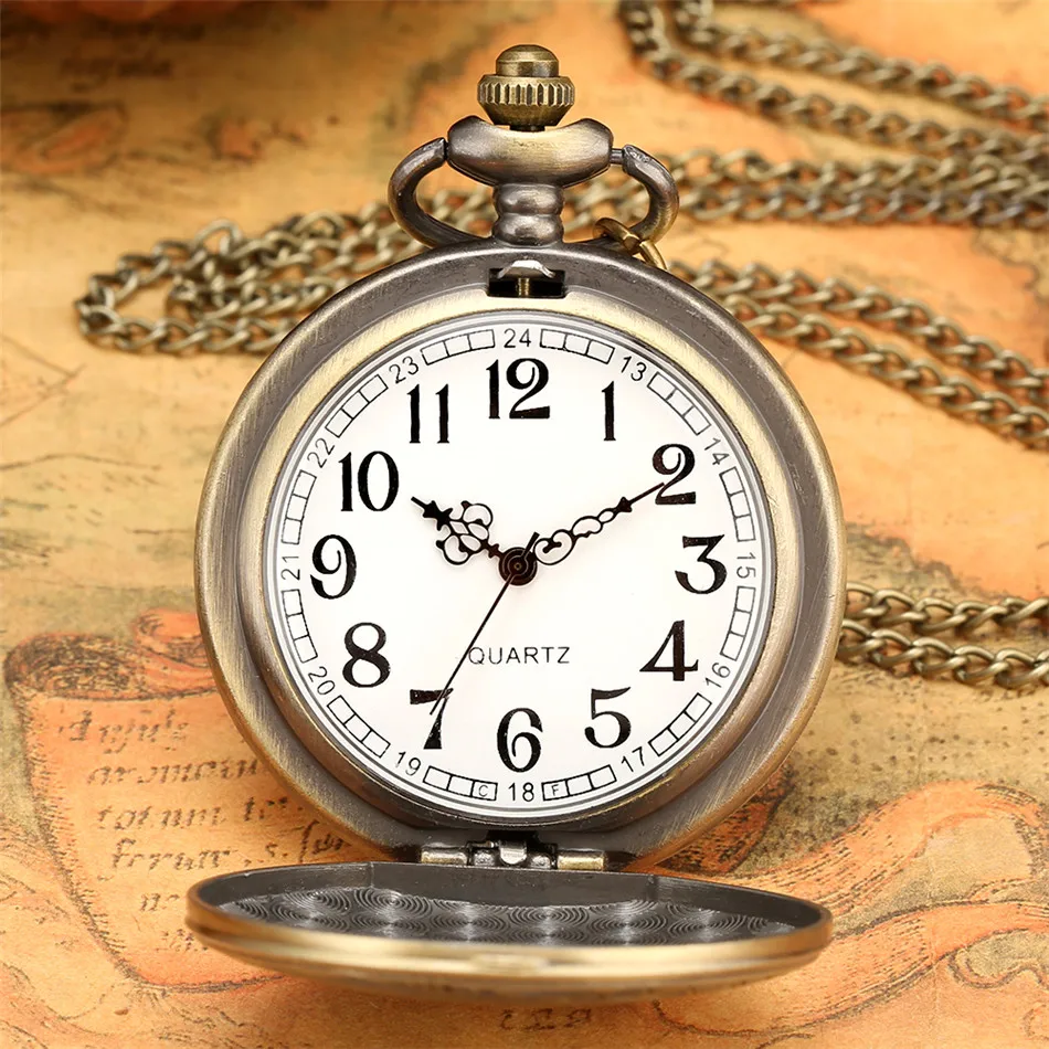 Colección Vintage De Souvenirs 13 De Agosto De 1896 Tema De Cuarzo Del Collar Del Reloj De Bolsillo Antiguo De Bronce Colgante De Reloj De Dones A Los Hombres De Las Mujeres 0