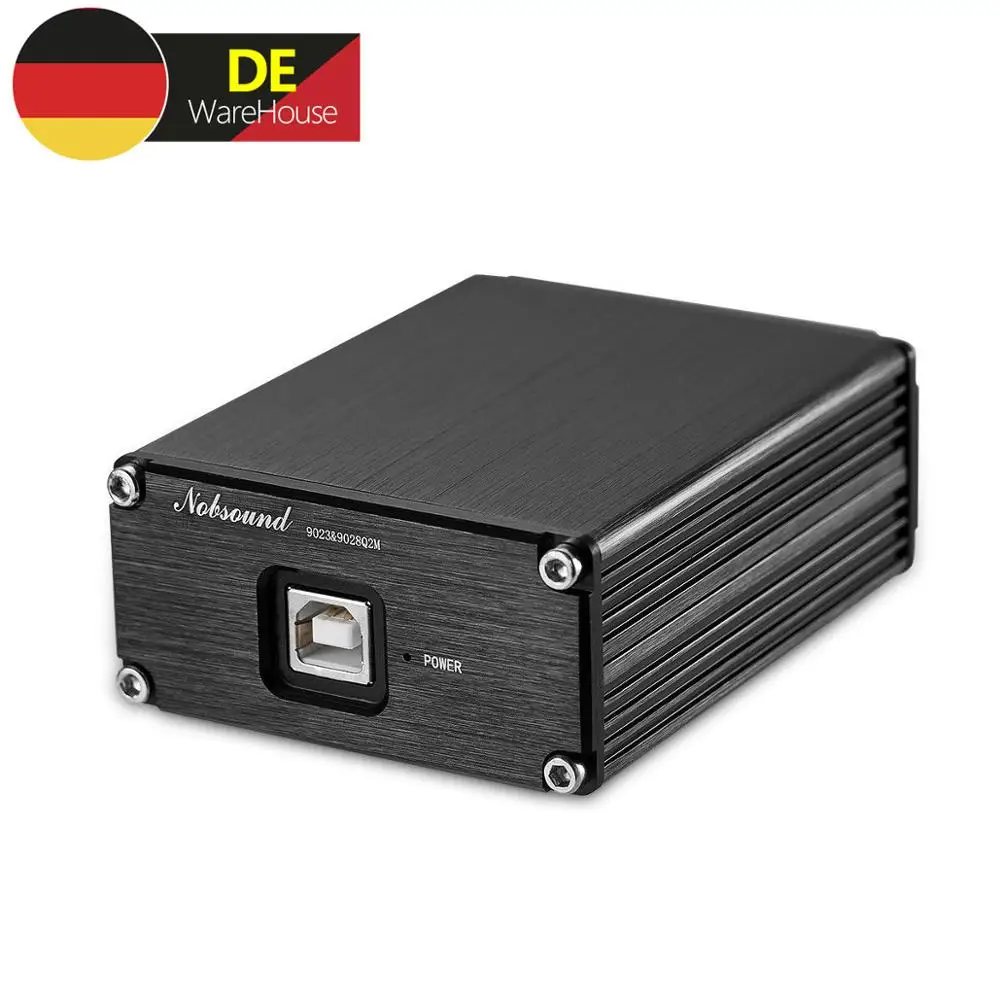 Nobsound Mini ES9028Q2M USB DAC Amplificador de Auriculares de D/A Wandler Estéreo Audio Converter Decodificador 0